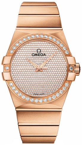 Omega Constellation Self winding Automatic Diamonds Mens Watch 12355382099004 