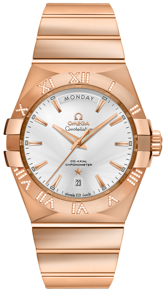 Omega Constellation Self winding Automatic Silver Mens Watch 12355382202001 