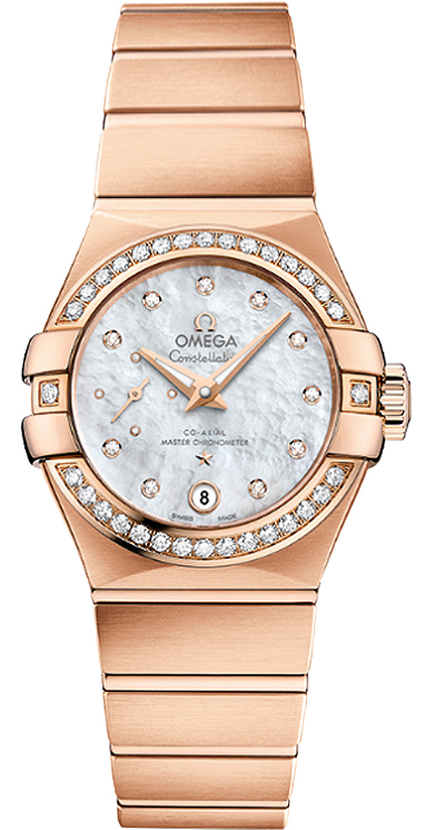 Omega Constellation Self winding Automatic White Ladies Watch 12755272055001 