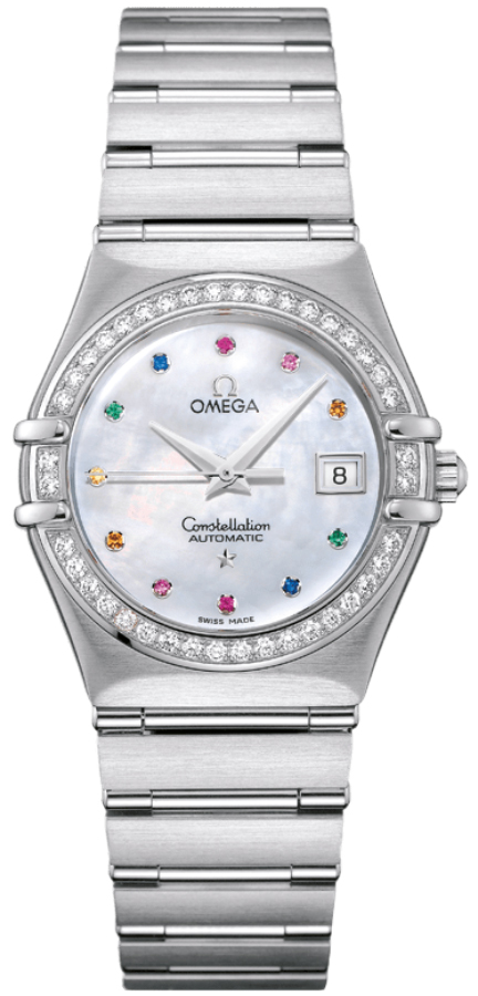 Omega Constellation Self winding Automatic White Ladies Watch 14997900 