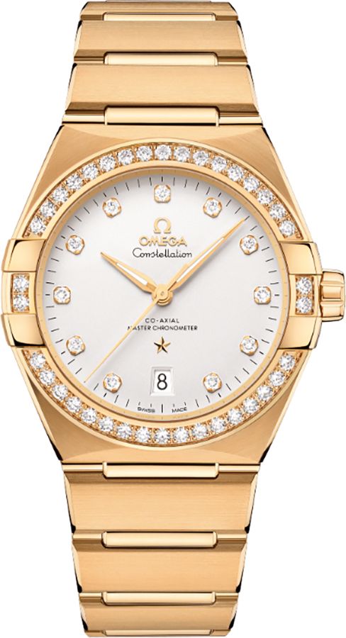 Omega Constellation Self Winding Automatic Silver Mens Watch 13155392052002 