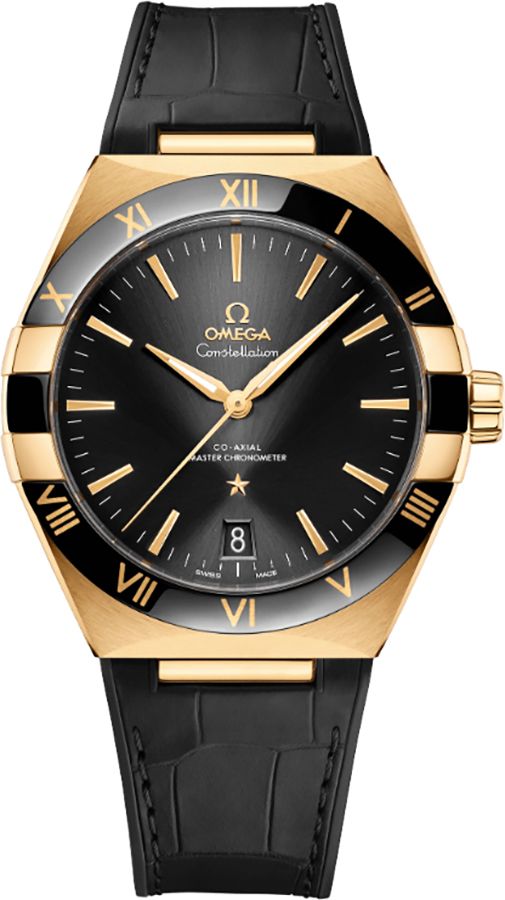 Omega Constellation Self Winding Automatic Black Mens Watch 13163412101001 