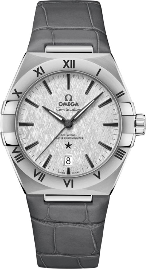 Omega Constellation Self Winding Automatic Grey Mens Watch 13113392006001 