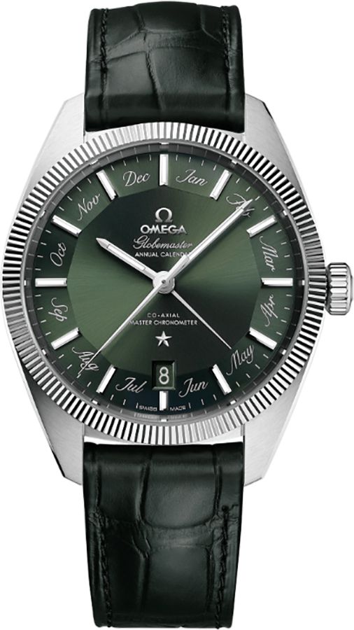 Omega Constellation Self Winding Automatic Green Mens Watch 13033412210001 