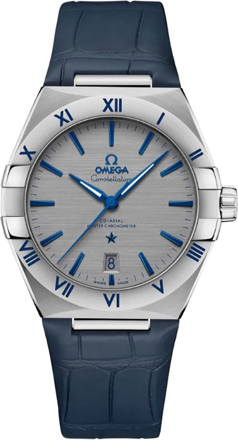 Omega Constellation Self Winding Automatic Grey Mens Watch 13113392006002 