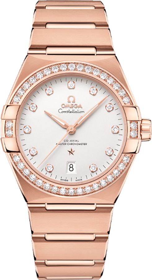 Omega Constellation Self Winding Automatic Silver Mens Watch 13155392052001 