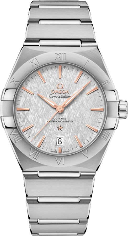Omega Constellation Self Winding Automatic Grey Mens Watch 13110392006001 
