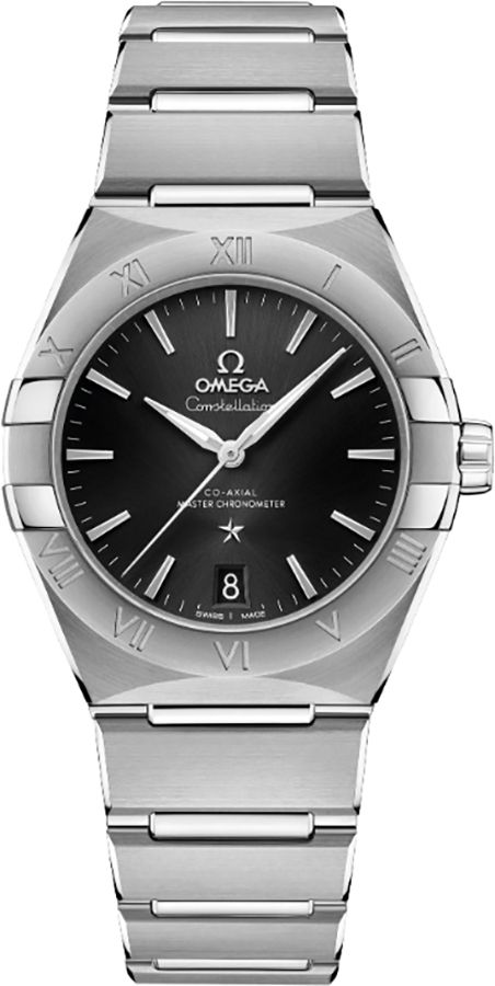 Omega Constellation Self Winding Automatic Black Unisex Watch 13110362001001 