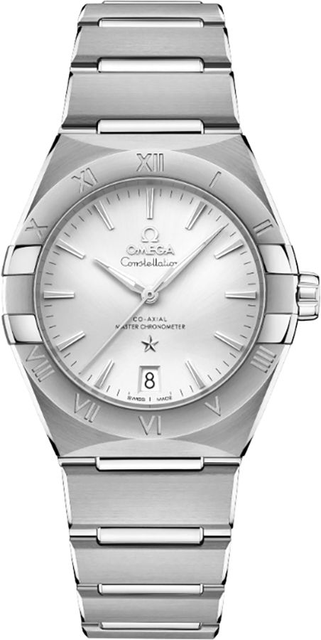 Omega Constellation Self Winding Automatic Silver Unisex Watch 13110362002001 