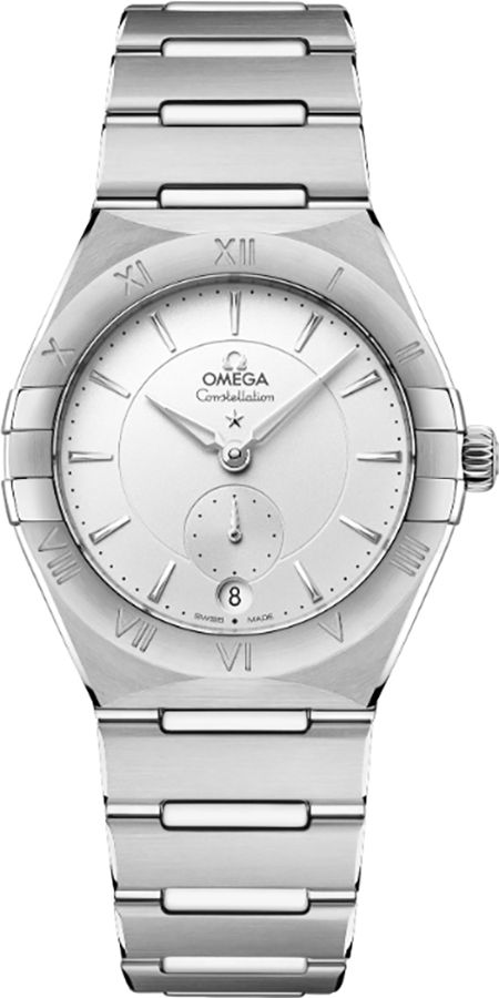 Omega Constellation Self Winding Automatic Silver Ladies Watch 13110342002001 