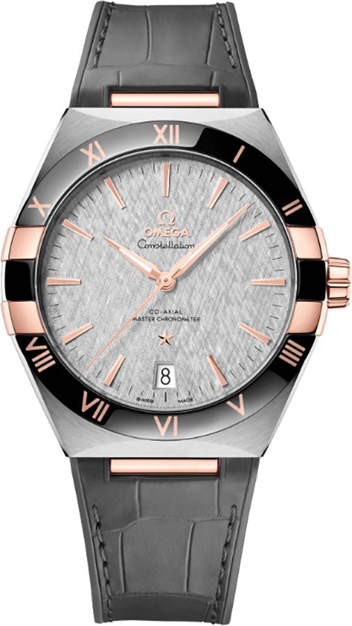 Omega Constellation Self Winding Automatic Grey Mens Watch 13123412106001 