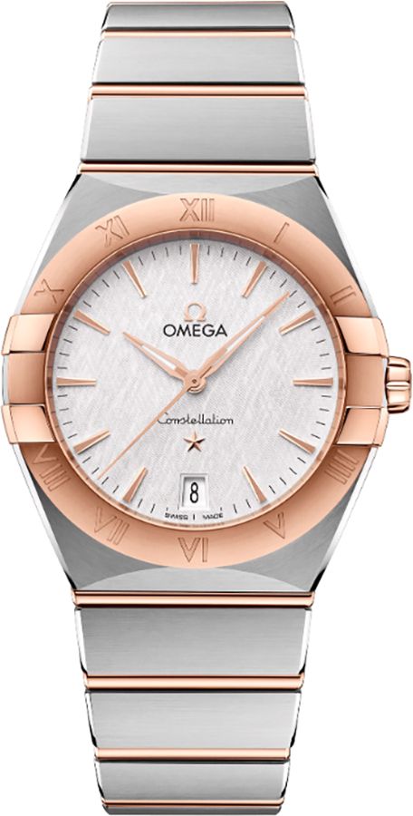 Omega Constellation Battery Operated Quartz Silver Unisex Watch 13120366002001 