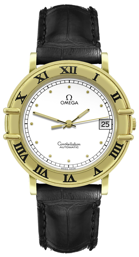 Omega Constellation Self winding Automatic White Mens Watch 1680075 