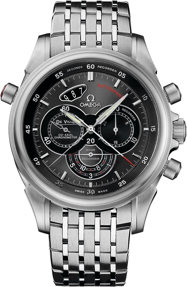 Omega De Ville Self winding Automatic Grey Mens Watch 42210445106001-SD 