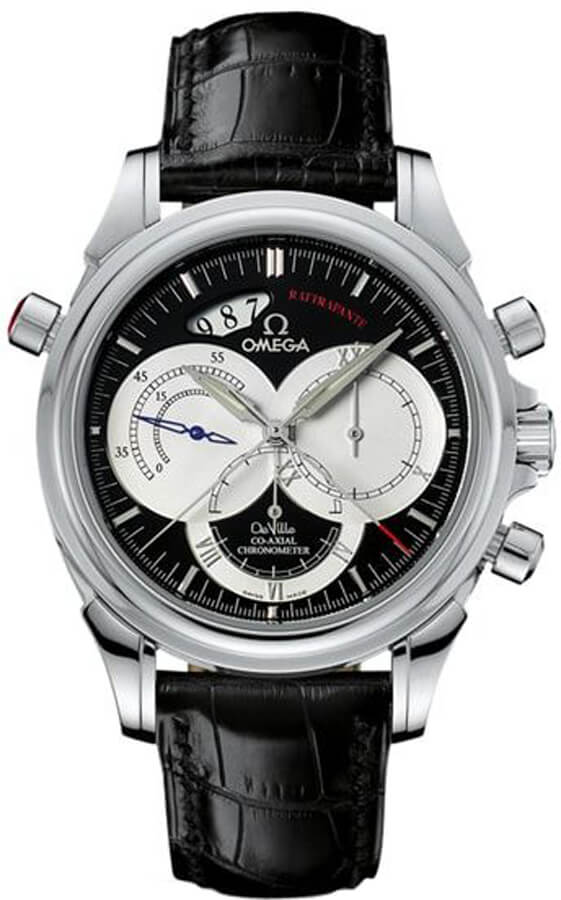 Omega De Ville Self winding Automatic Black Mens Watch 48475031 