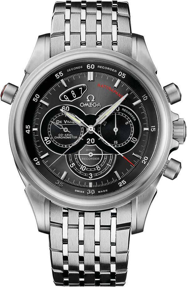 Omega De Ville Self winding Automatic Grey Mens Watch 42210445106001 
