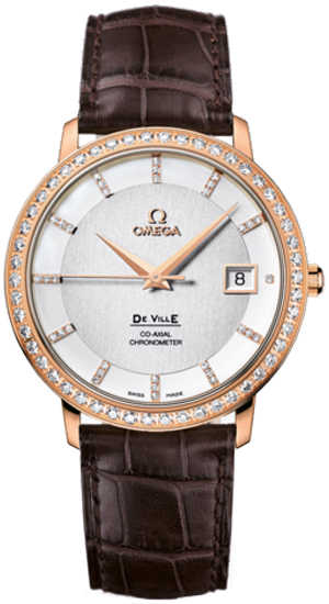Omega De Ville Silver Mens Watch 41358372052001 