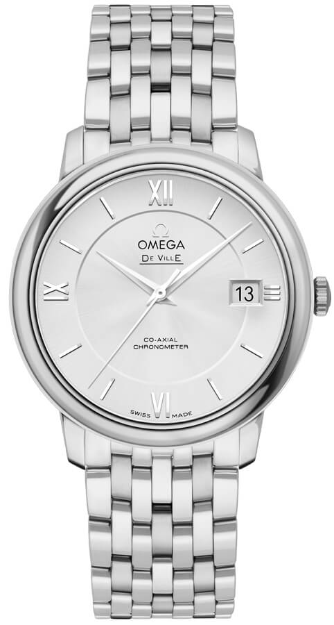Omega De Ville Self winding Automatic Silver Mens Watch 42410372002001 