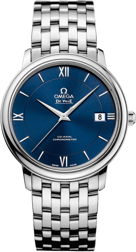 Omega De Ville Blue Mens Watch 42410372003001 
