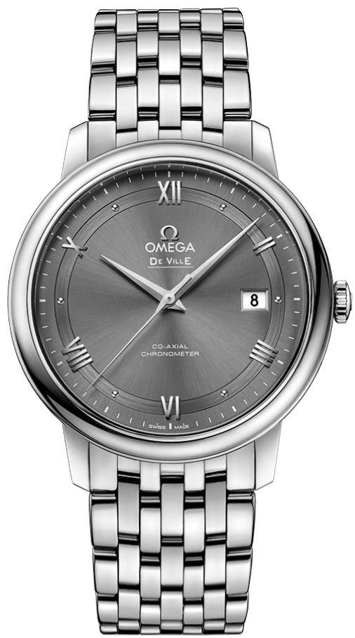 Omega De Ville Self winding Automatic Grey Mens Watch 42410402006001 
