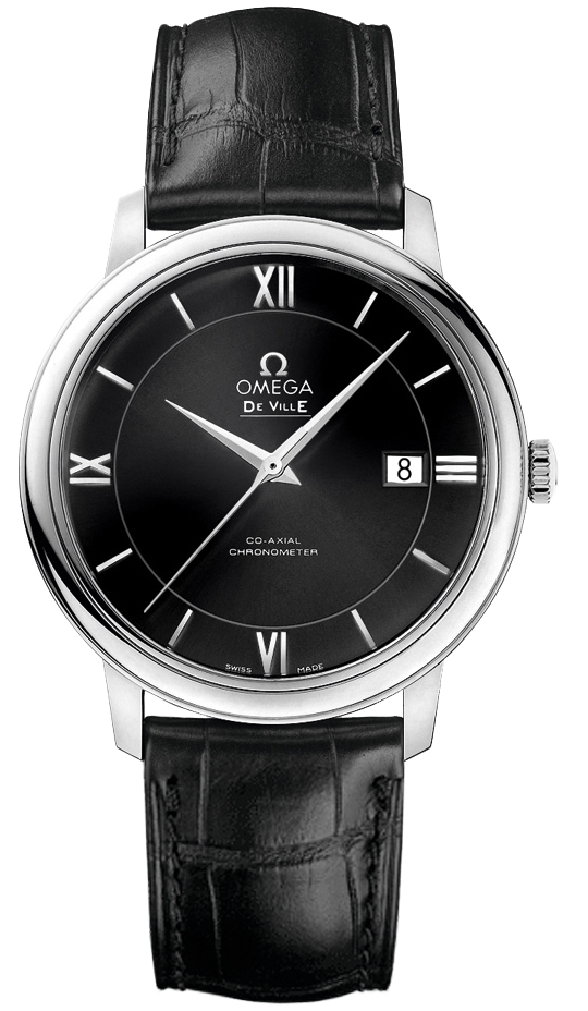 Omega De Ville Black Mens Watch 42413402001001 