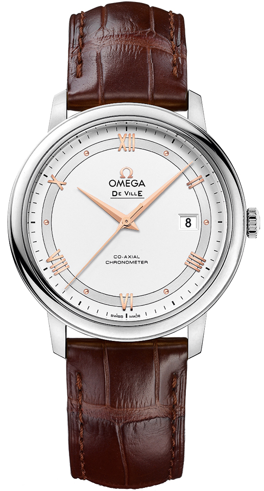 Omega De Ville Self winding Automatic Silver Mens Watch 42413402002002 