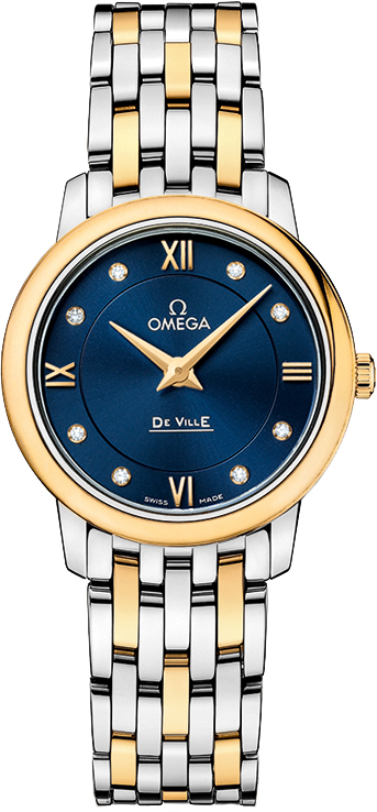 Omega De Ville Blue Ladies Watch 42420276053002 