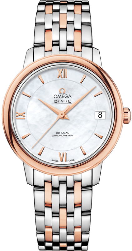 Omega De Ville White Ladies Watch 42420332005002 