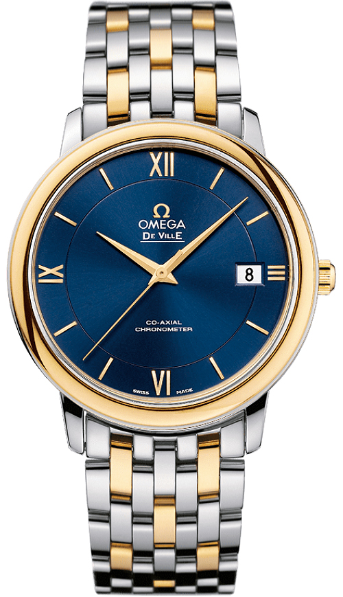 Omega De Ville Blue Mens Watch 42420372003001 