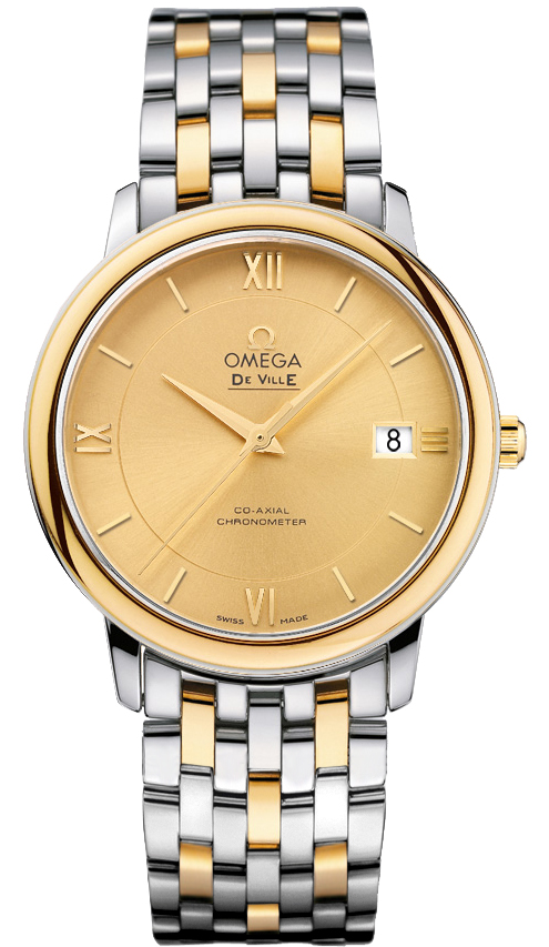 Omega De Ville Champagne Mens Watch 42420372008001 
