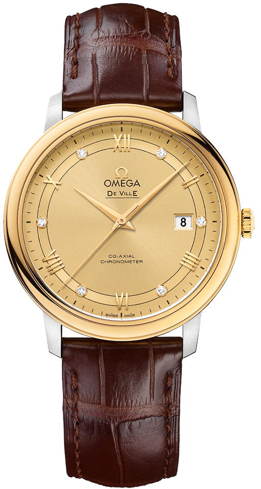 Omega De Ville Champagne Mens Watch 42423402058001 