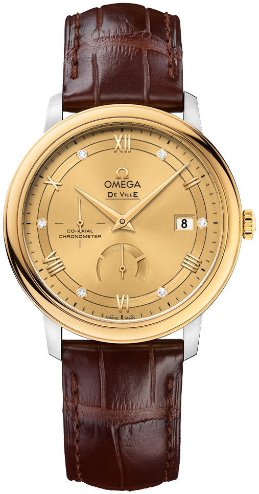 Omega De Ville Champagne Mens Watch 42423402158001 