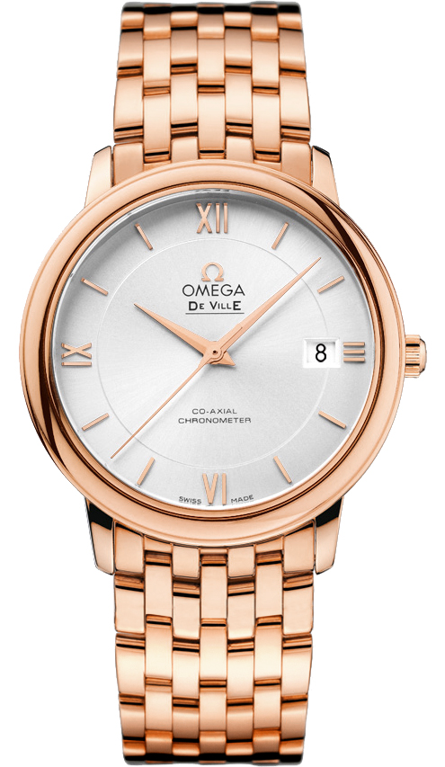 Omega De Ville Silver Mens Watch 42450372002001 