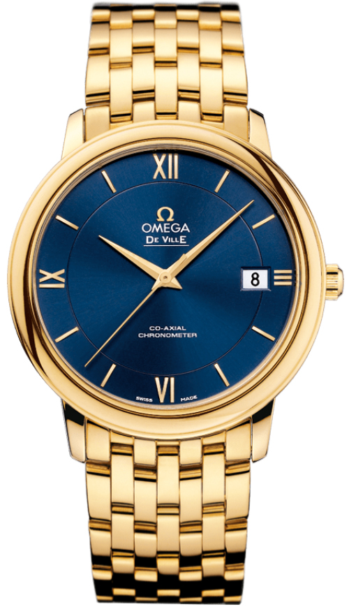 Omega De Ville Blue Mens Watch 42450372003001 