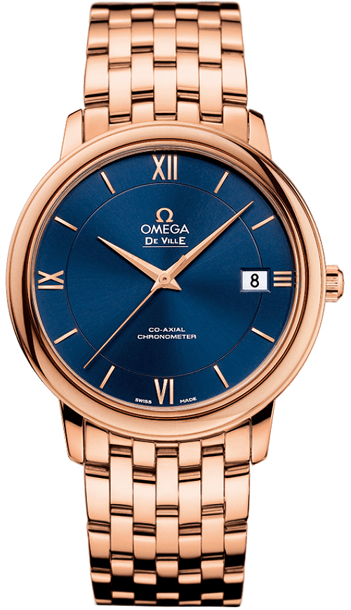 Omega De Ville Blue Mens Watch 42450372003002 
