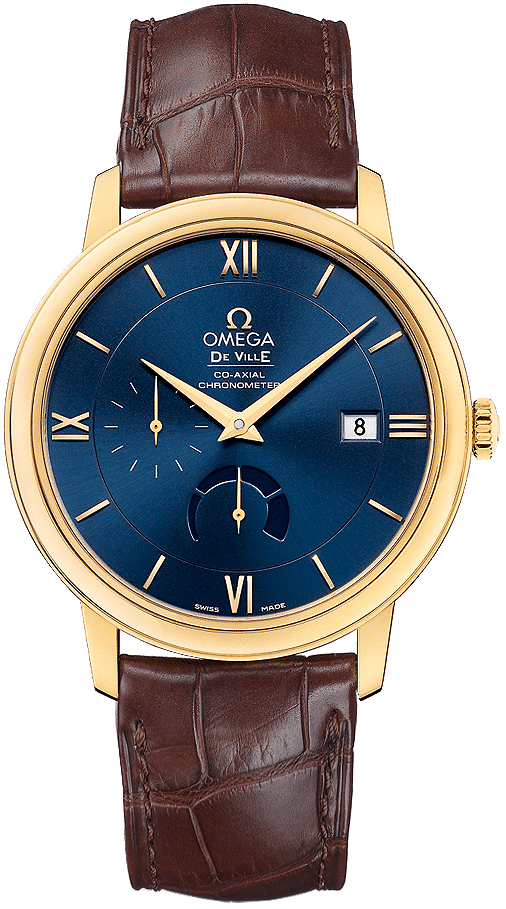 Omega De Ville Blue Mens Watch 42453402103001 