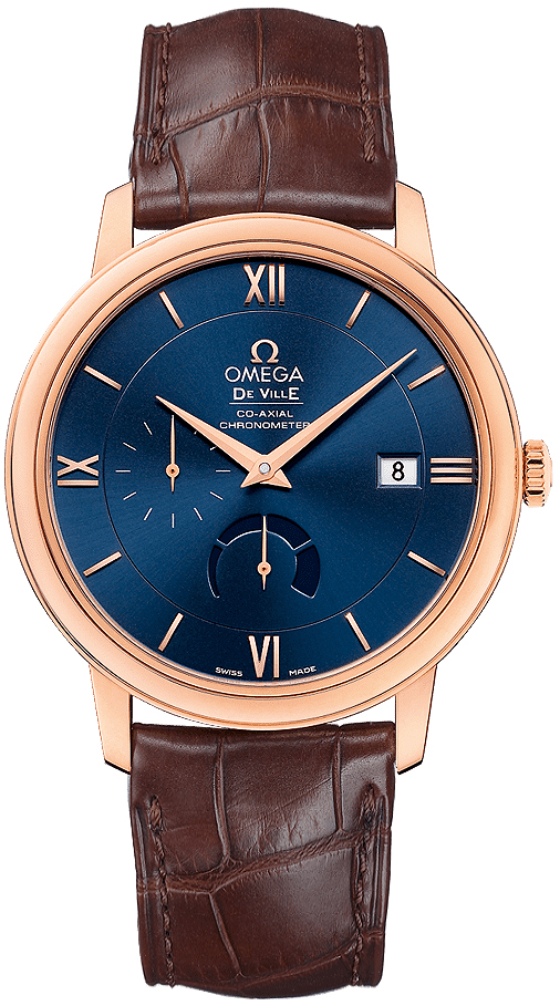 Omega De Ville Blue Ladies Watch 42453402103002 