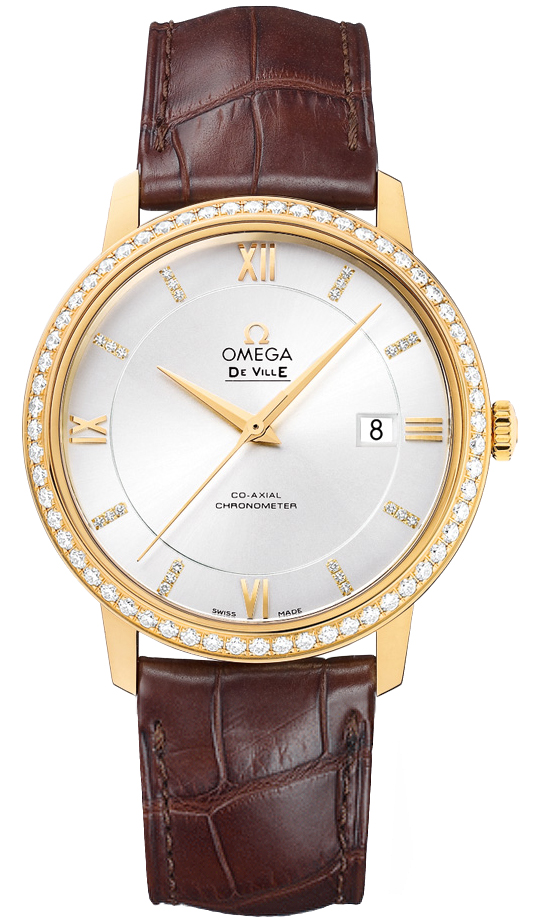 Omega De Ville Silver Mens Watch 42458402052001 