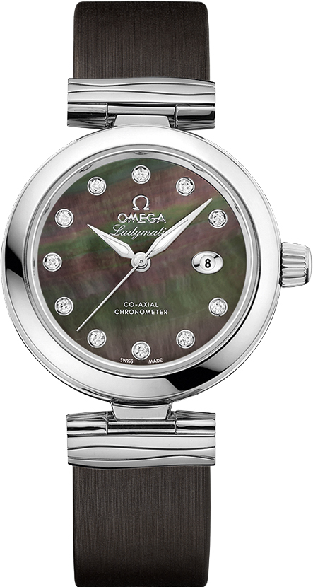 Omega De Ville Self winding Automatic Black Ladies Watch 42532342057004 