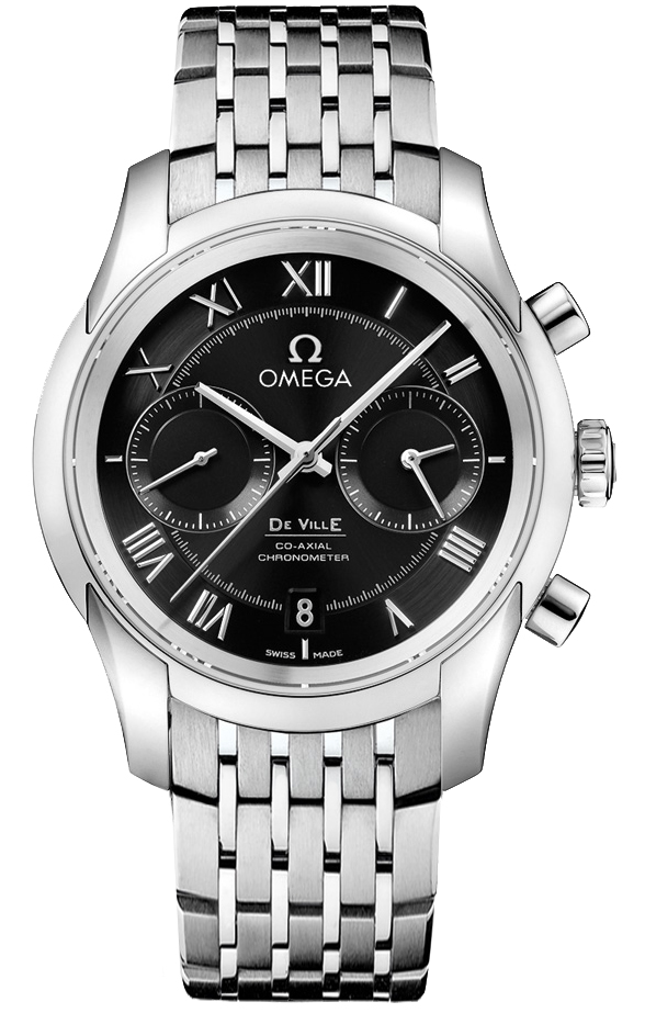 Omega De Ville Self winding Automatic Chronometer Black Watch 43110425101001 