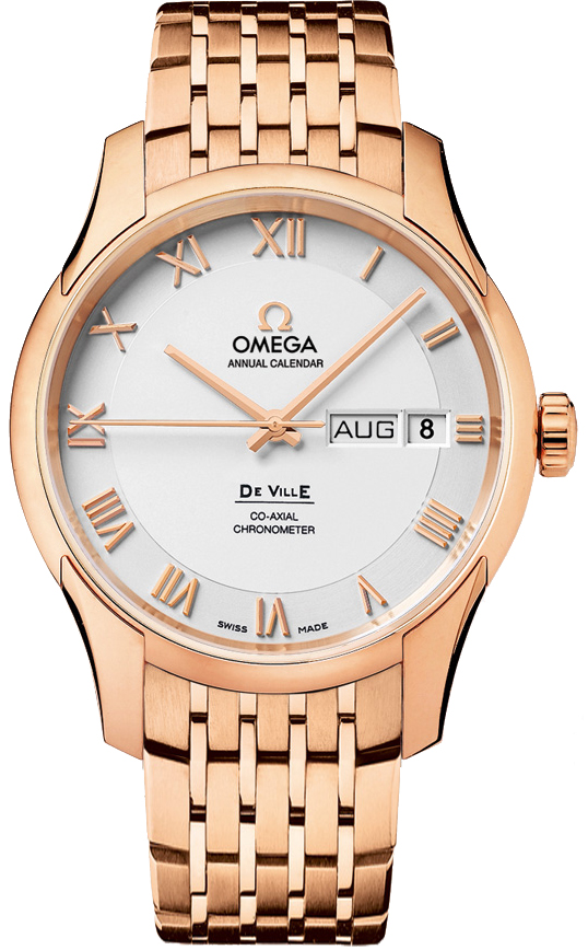 Omega De Ville Silver Mens Watch 43150412202001 