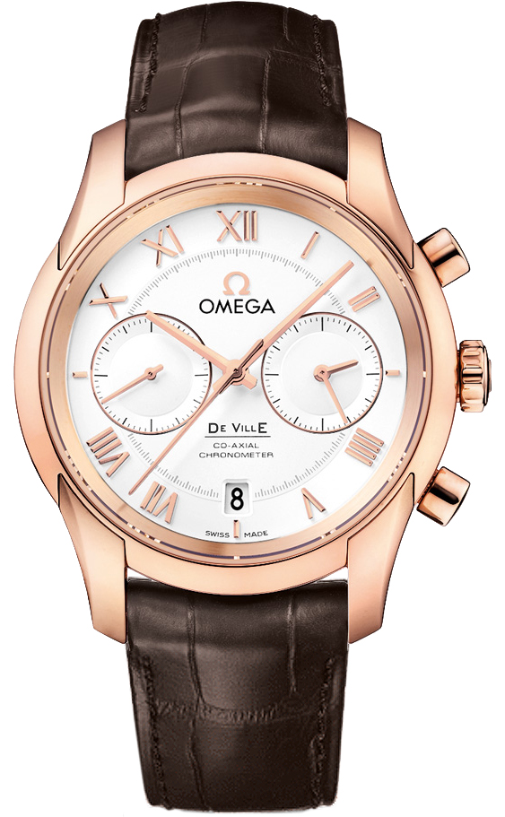 Omega De Ville Silver Mens Watch 43153425102001 