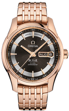 Omega De Ville Self winding Automatic Chronometer Brown Mens Watch 43160412213001 