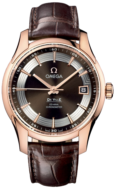 Omega De Ville Brown Mens Watch 43163412113001 