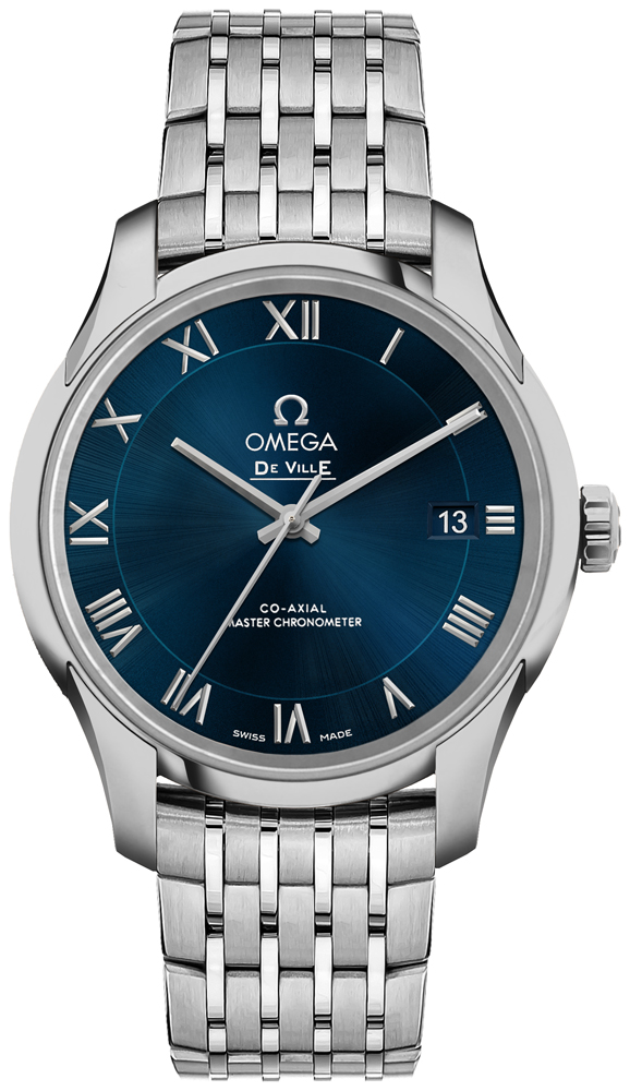 Omega De Ville Self winding Automatic Blue Watch 43310412103001 