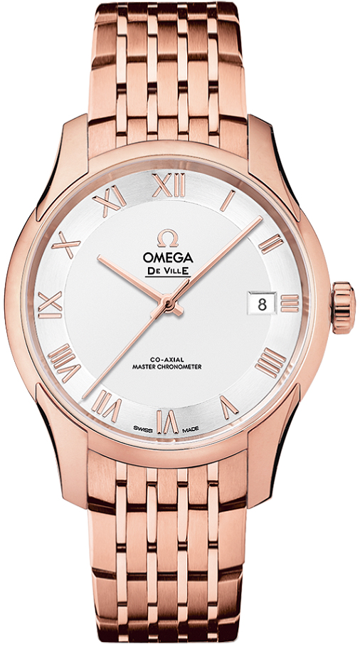 Omega De Ville Self winding Automatic Silver Mens Watch 43350412102001 