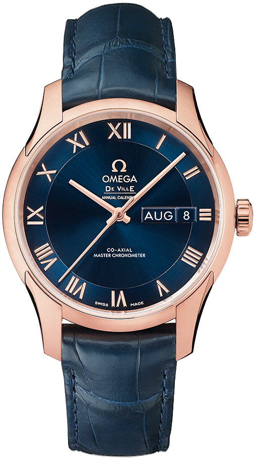 Omega De Ville Self winding Automatic Chronometer Blue Watch 43353412203001 