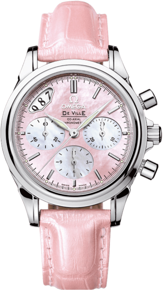 Omega De Ville Self winding Automatic Chronometer Pink Watch 48787434 