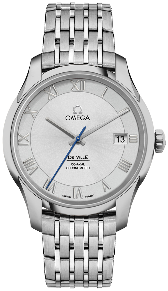 Omega De Ville Silver Mens Watch 43110412102001 