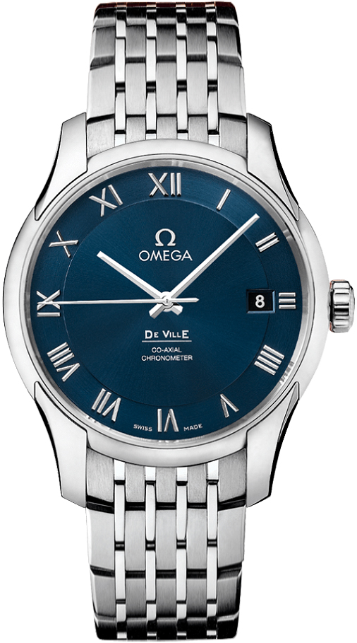 Omega De Ville Blue Mens Watch 43110412103001 